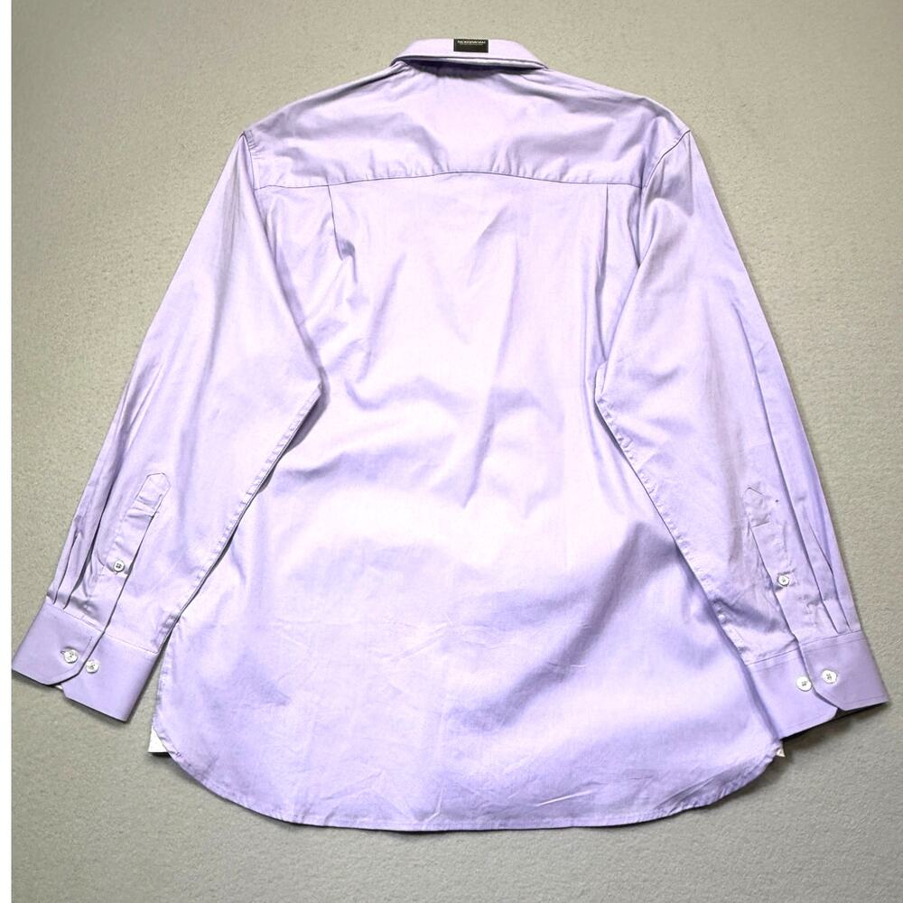 Nick Graham Men's Slim Fit Dress Shirt Tie Set lavender 16-16.5 32-33 $75 - Picture 2 of 9